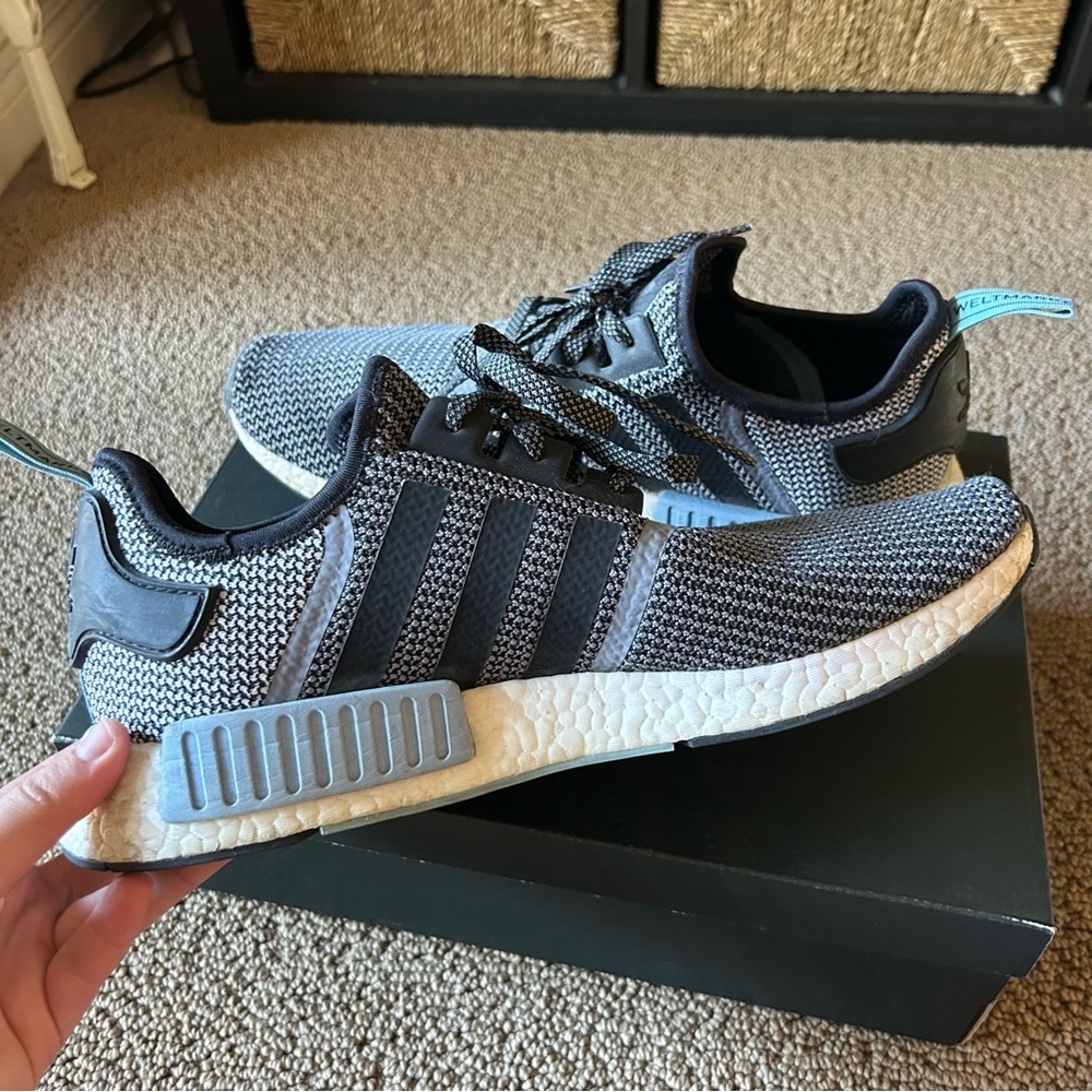 Adidas NMD R1 Clear Blue OG Release 2016 Size 13 S79159 Boost Primeknit - Picture 4 of 10